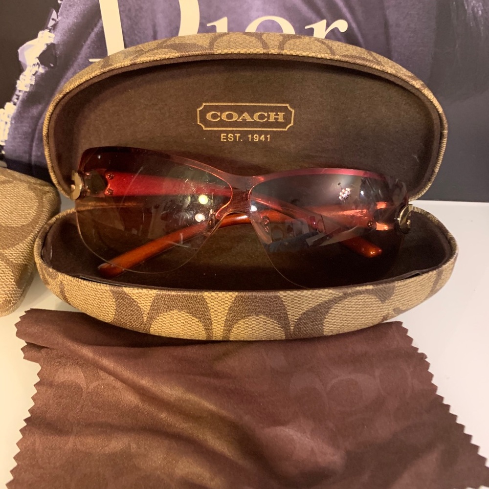 Vintage Coach Glasses w/bonus Sunglasses - Picture 6 of 11